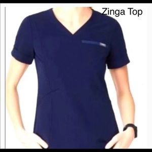 Figs scrub top